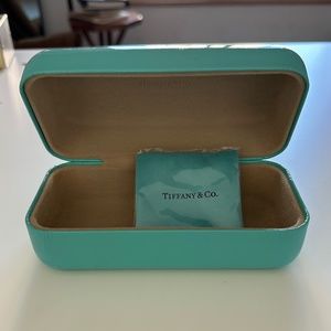 Authentic Tiffany & Co. hard shell sunglasses case